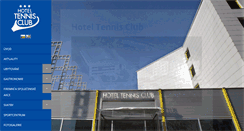 Desktop Screenshot of hoteltennisclub.cz
