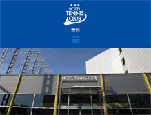 Tablet Screenshot of hoteltennisclub.cz